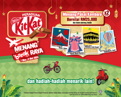 KITKAT Win Raya Break Contest