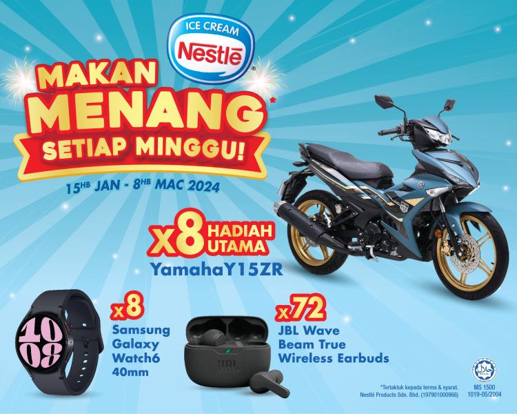 Enjoy NESTLÉ ICE CREAM & Win Every Week Contest