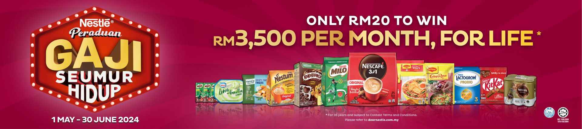 Nestlé Salary For Life Contest