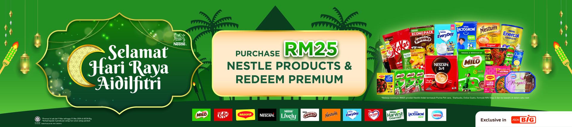 AEON BIG NESTLÉ Raya Push Cart