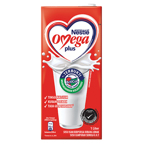 NESTLÉ® OMEGA PLUS UHT Plain Milk (1L)