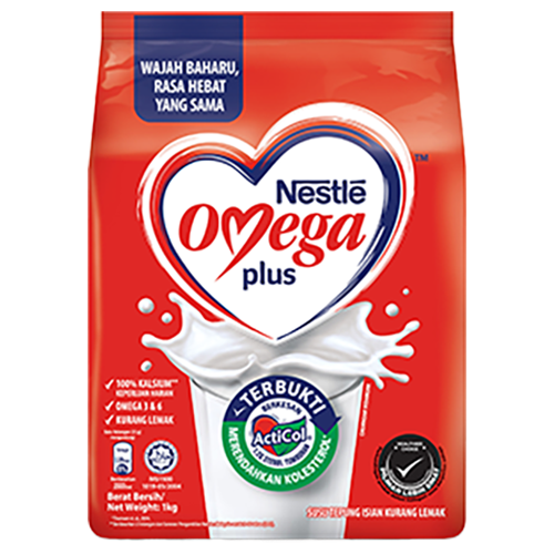 NESTLÉ® OMEGA PLUS Acticol Milk Powder (1kg)