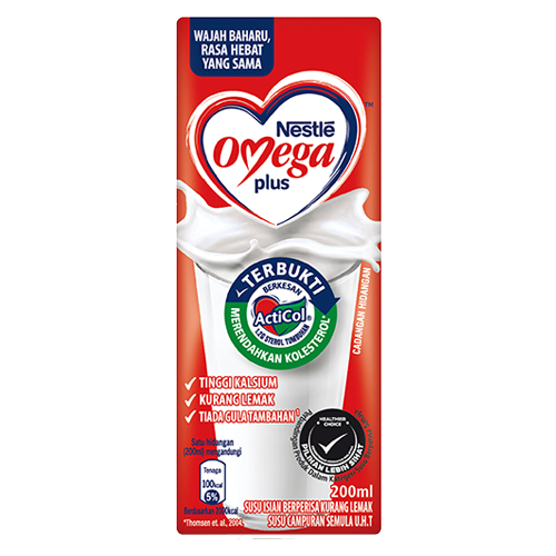 NESTLÉ® OMEGA PLUS UHT Plain Milk 200ML