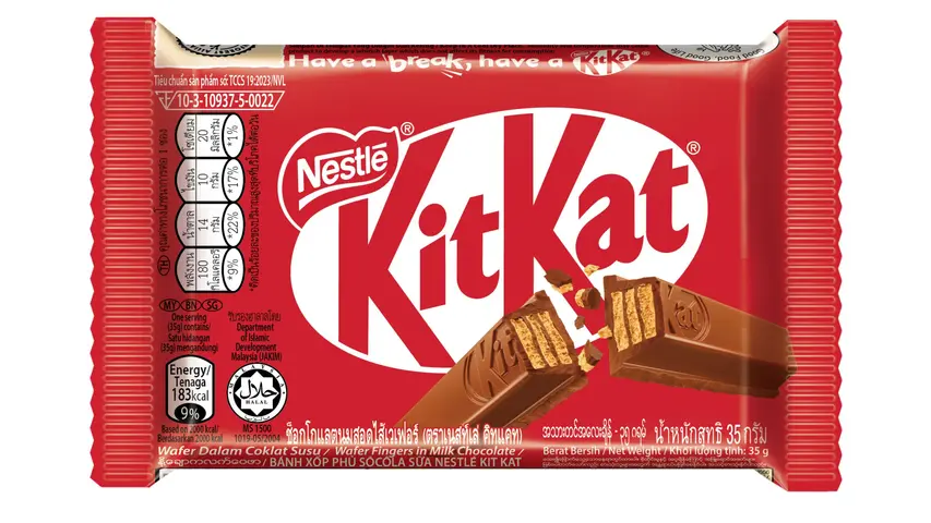 NESTLÉ KITKAT 4-Fingers MIlk Chocolate Bar 35g