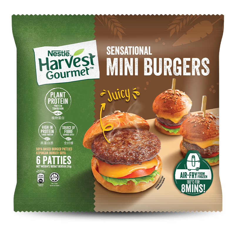 Nestlé Harvest Gourmet Sensational Mini Burgers