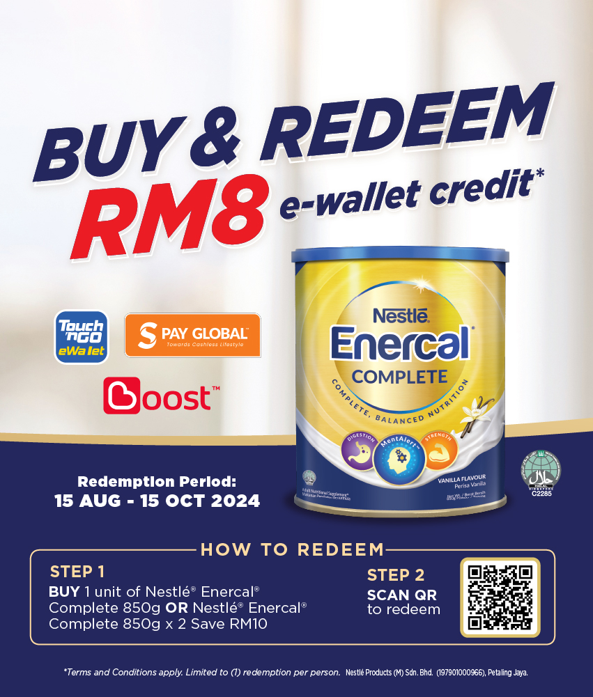 NESTLÉ Enercal Complete BUY & REDEEM CAMPAIGN