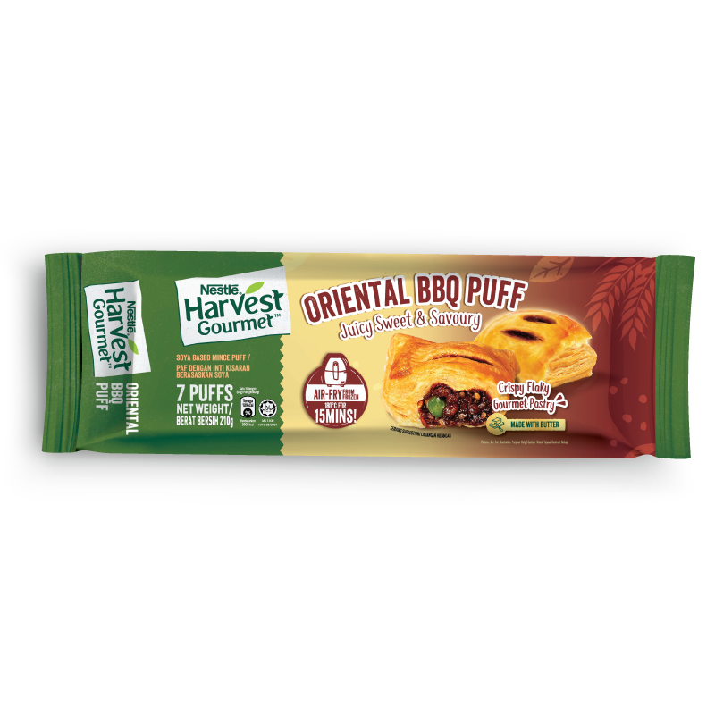 Nestlé Harvest Gourmet Oriental BBQ Puff