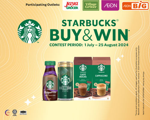 Peraduan Starbucks® Beli & Menang 2024