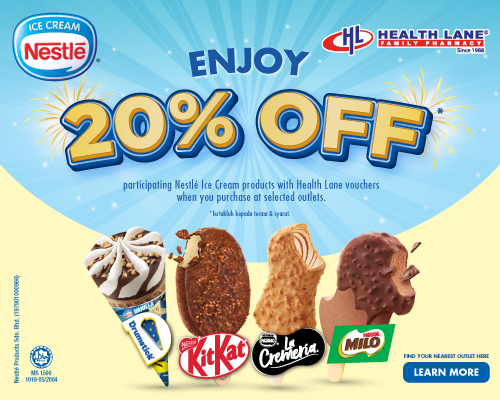 Nestlé Ice Cream x Health Lane Pharmacy