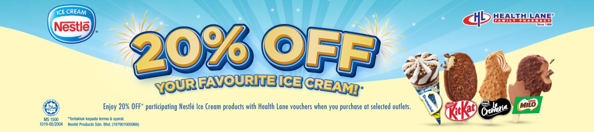 Nestlé Ice Cream x Health Lane Pharmacy