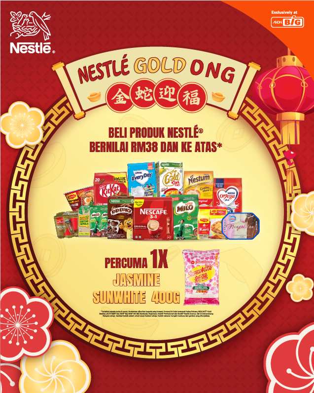 AEON BIG Nestle Gold Ong