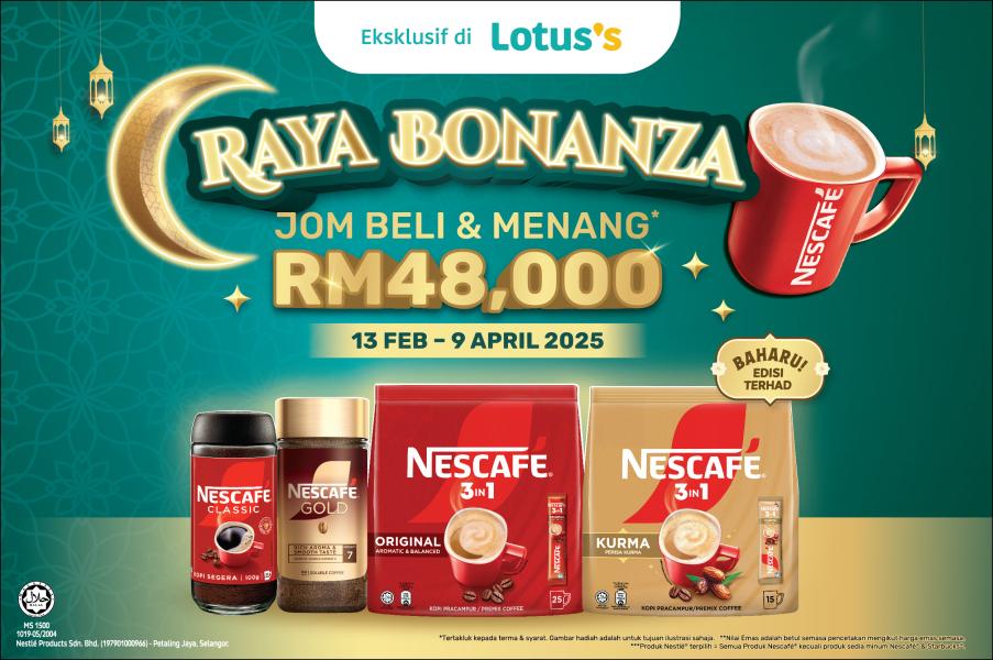 NESCAFE RAYA - LOTUS (ONLINE - Events & Contest Thumbnail)