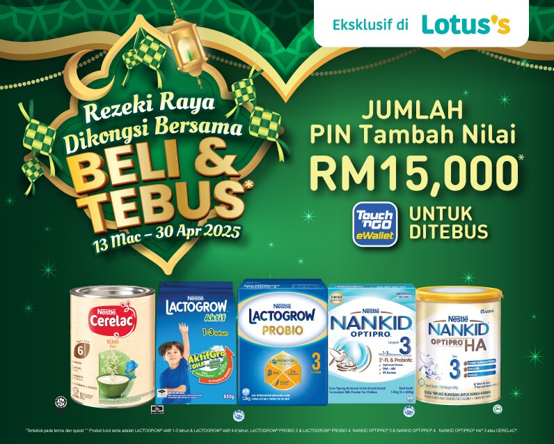 Rezeki Raya Dikongsi Bersama - Beli & Tebus