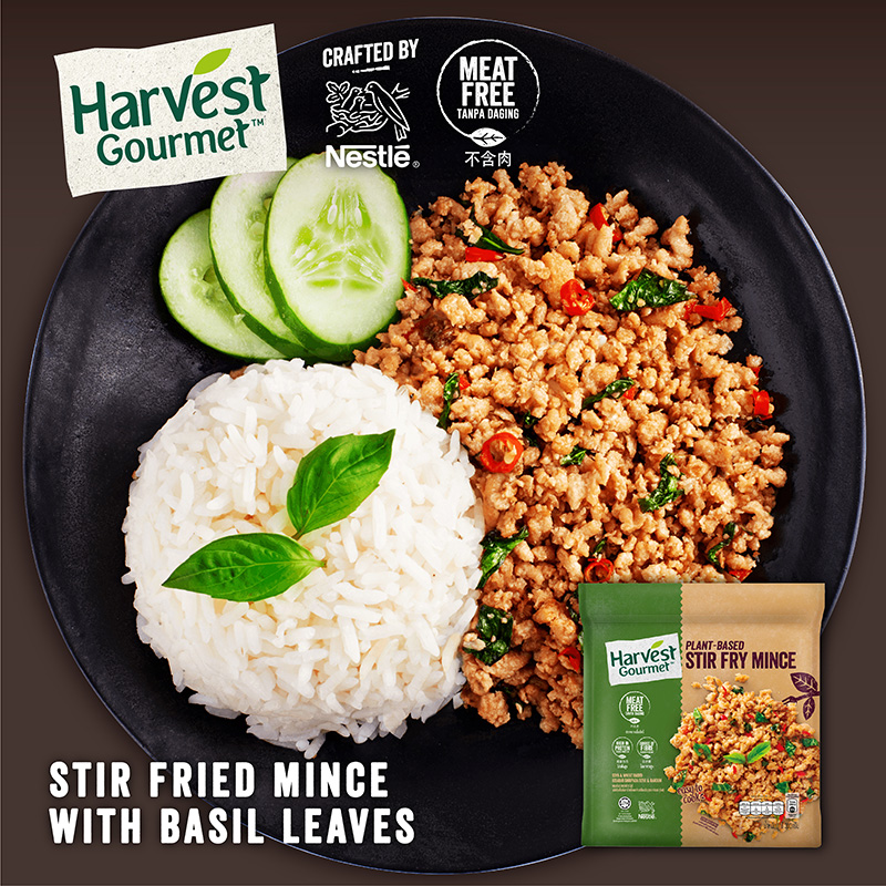 Harvest Gourmet Stir Fry Mince with Thai Basil