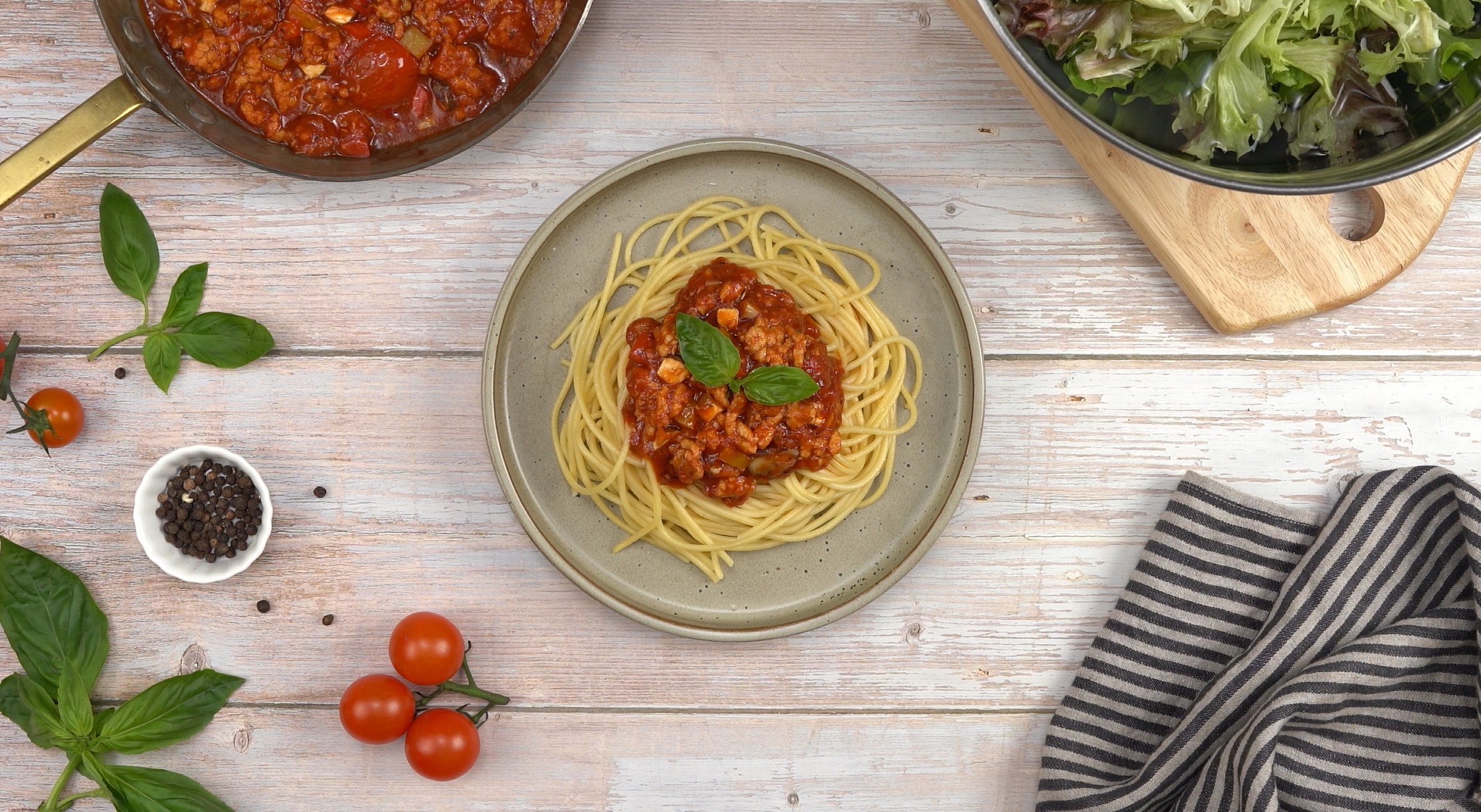 Spaghetti Bolognese with Harvest Gourmet Ground Mince