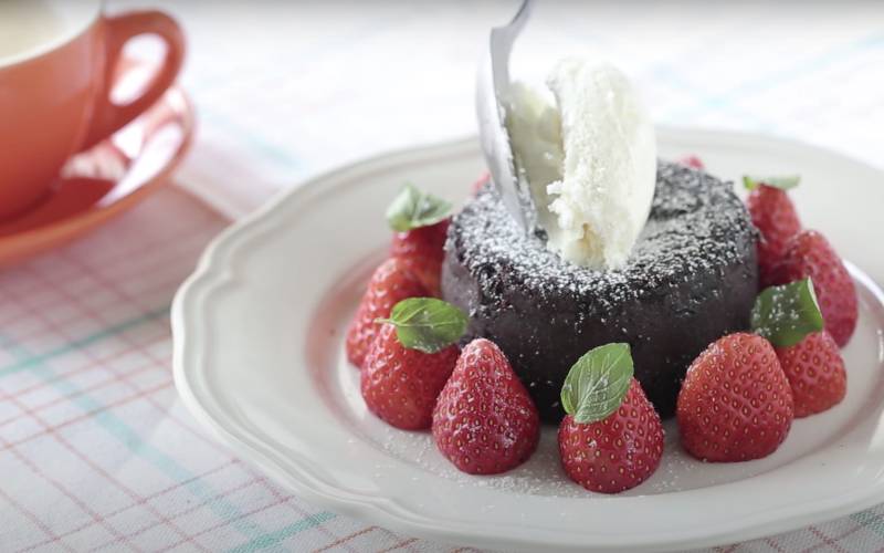 Nestlé® Nestum® Chocolate Lava Cake