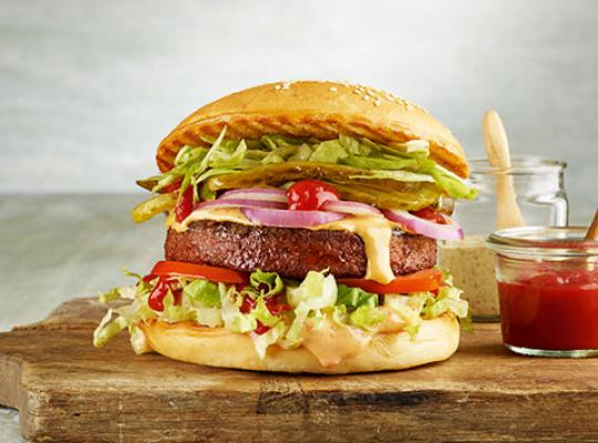 GRILLED SENSATIONAL BURGER