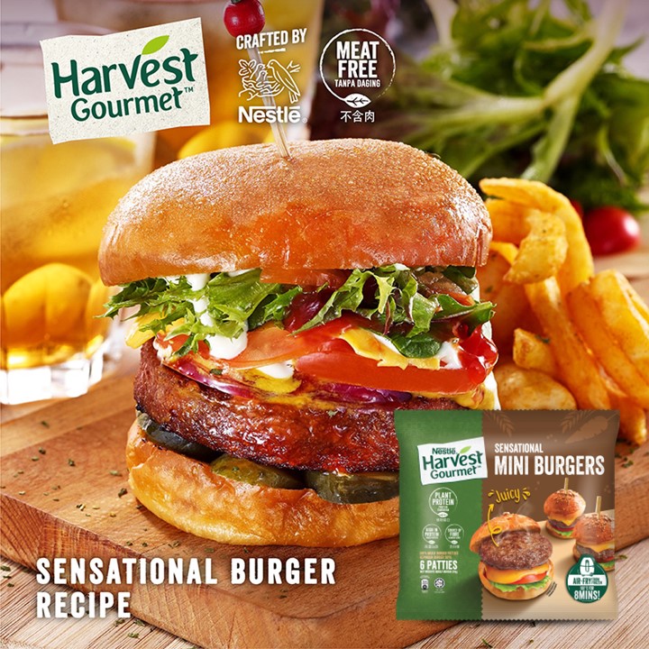 sensational burger recipe