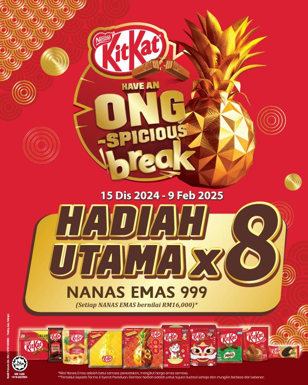 Peraduan Nestlé KITKAT "Have an Ong-spicious Break"